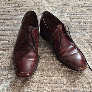 Barker Novas Leather Vintage Derby Shoes
